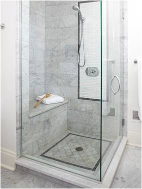 to clean marble shower walls