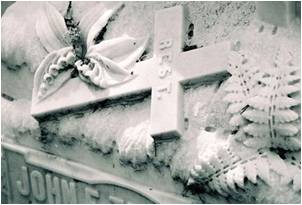 how to clean a marble headstone